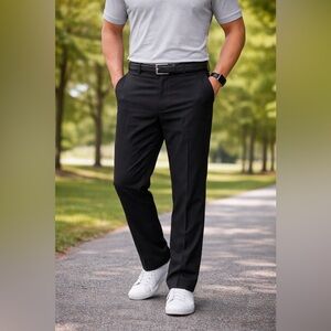 Ben Hogan Black Dress Pants Men’s Size 38x30 Classic Fit Slacks